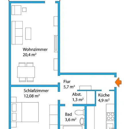 Ferienwohnanlage F3 Mit Hallenbad Und Sauna 아파트